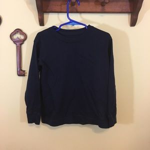 Simple Solid Black Toddler Shirt